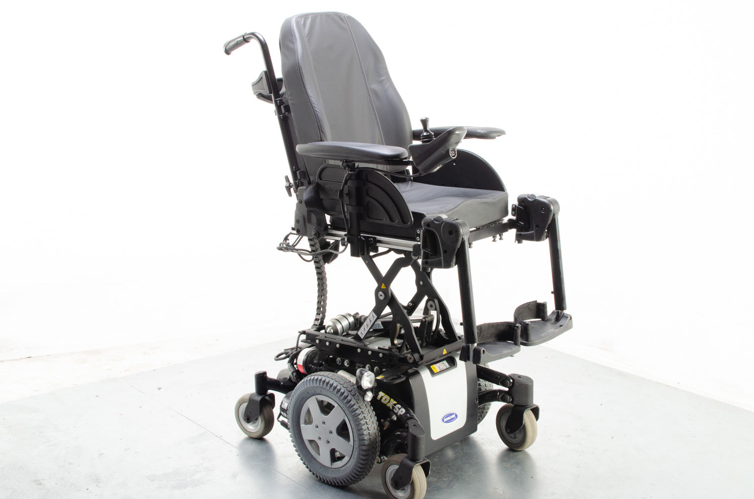 Invacare TDX SP Electric Wheelchair Powerchair Powered Riser Manual Elevating Leg Rests