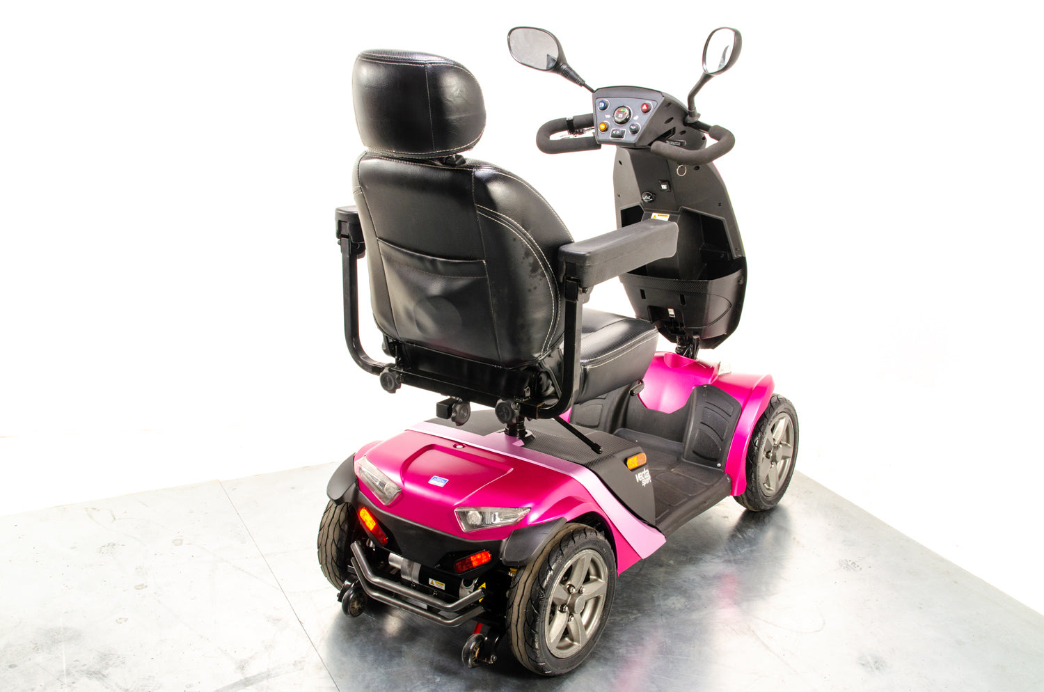 Vecta Sport from Electric Mobility 8mph Midsized Mobility Scooter Pink