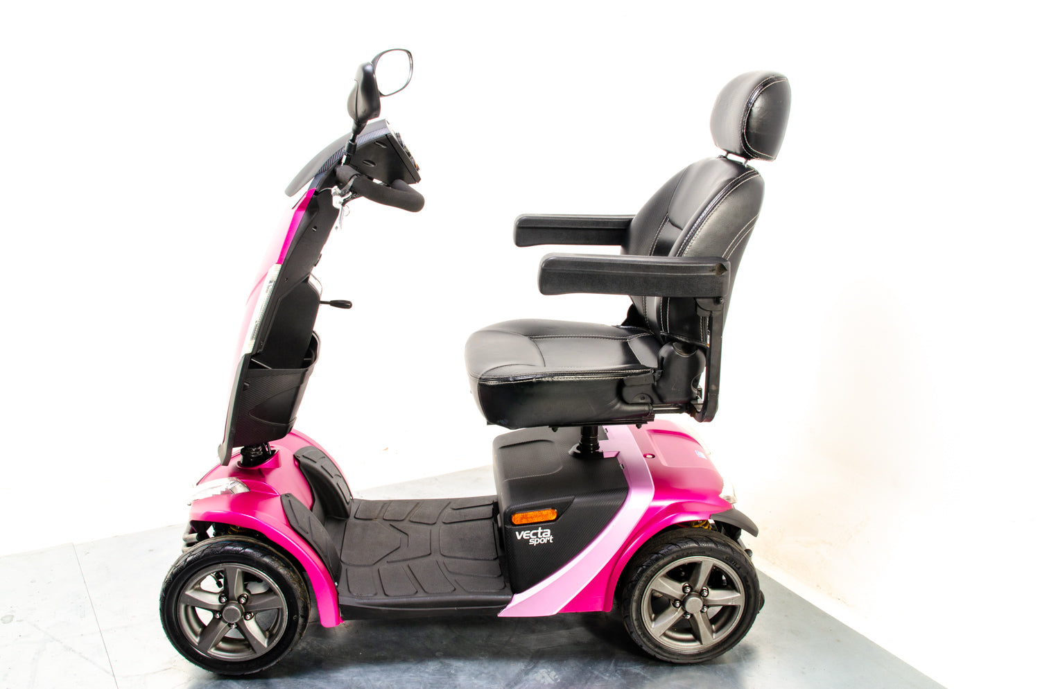 Vecta Sport from Electric Mobility 8mph Midsized Mobility Scooter Pink