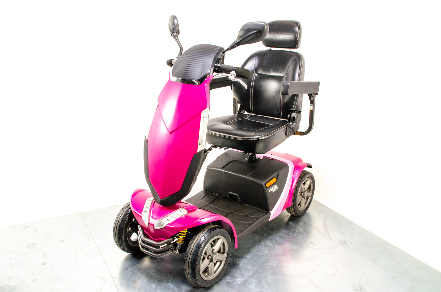 Vecta Sport from Electric Mobility 8mph Midsized Mobility Scooter Pink