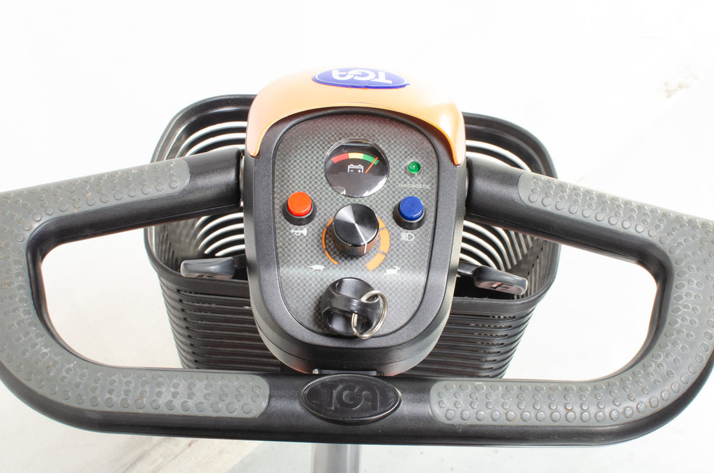 2015 TGA Eclipse 4mph Transportable Mobility Boot Scooter in Orange