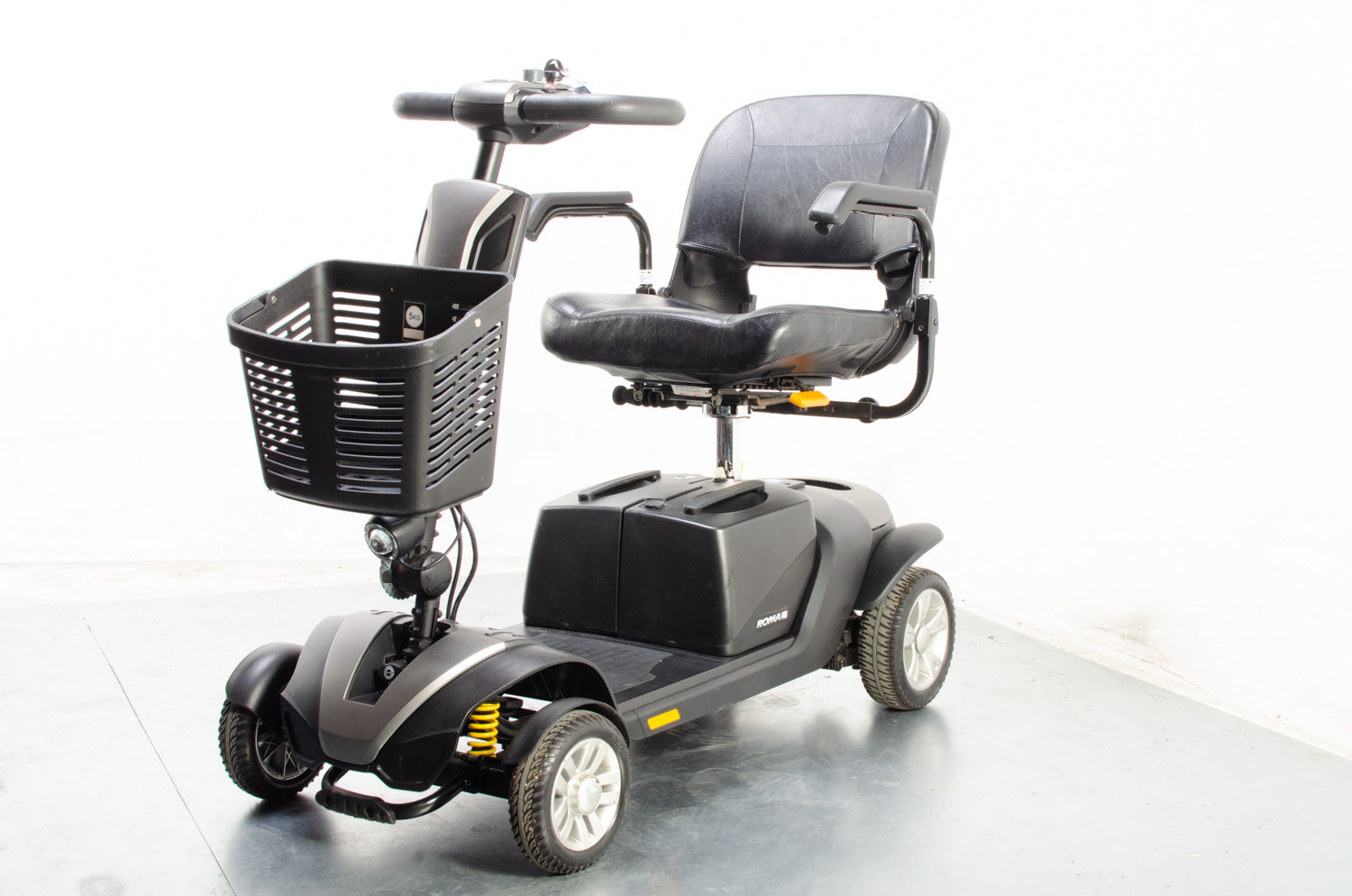 2018 Roma Denver Plus 4mph Transportable Mobility Boot Scooter in Grey