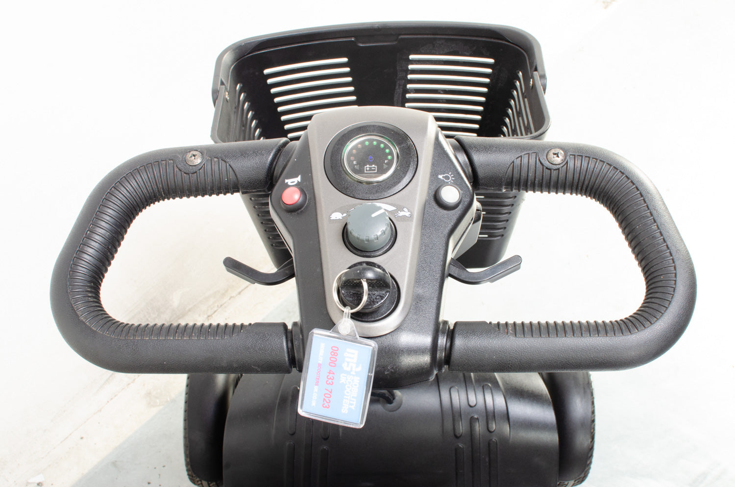 2018 Roma Denver Plus 4mph Transportable Mobility Boot Scooter in Grey Secondary image