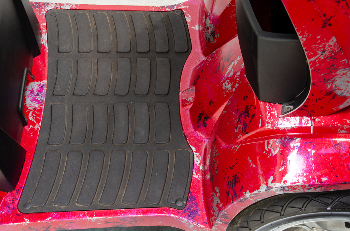 Rascal Vision Used Electric Mobility Scooter 8mph Large All-Terrain Road Legal Custom Pink Pneumatic Tyres 13453