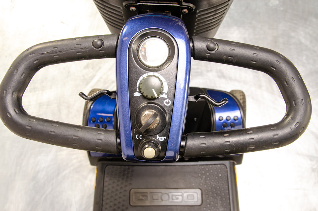 Pride Go-Go Elite Traveller Plus Used Mobility Scooter Boot Small Portable