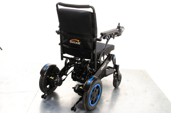 Quickie Q50R Folding Electric Wheelchair Sunrise Medical Used Powerchair Lithium Lightweight