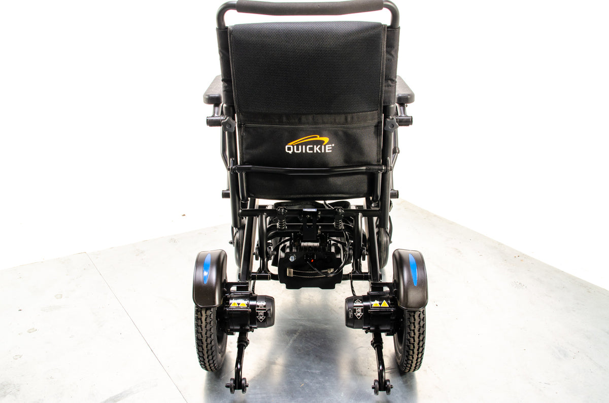 Quickie Q50R Folding Electric Wheelchair Sunrise Medical Used Powerchair Lithium Lightweight