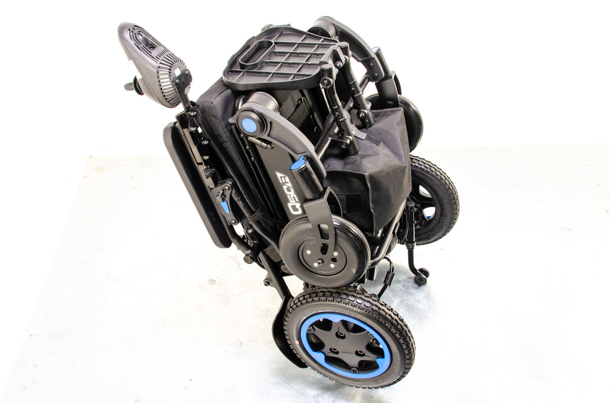 Quickie Q50R Folding Electric Wheelchair Sunrise Medical Used Powerchair Lithium Lightweight