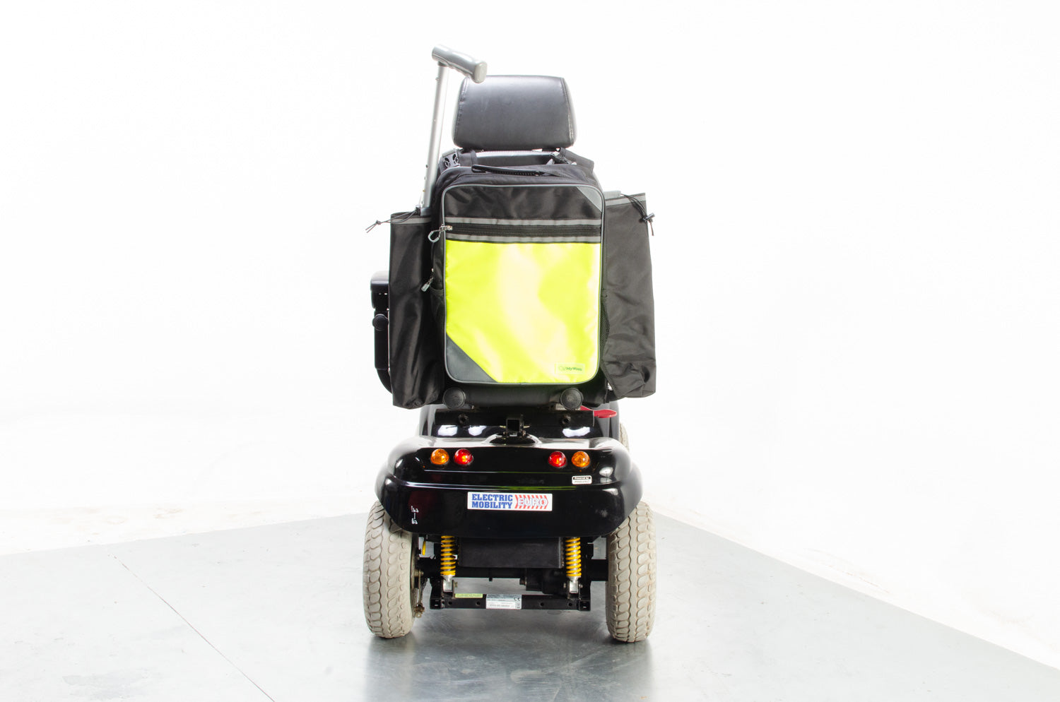 MyWren Hi-Vis Mobility Scooter Seat Bag with Crutch / Stick Holder Secondary image