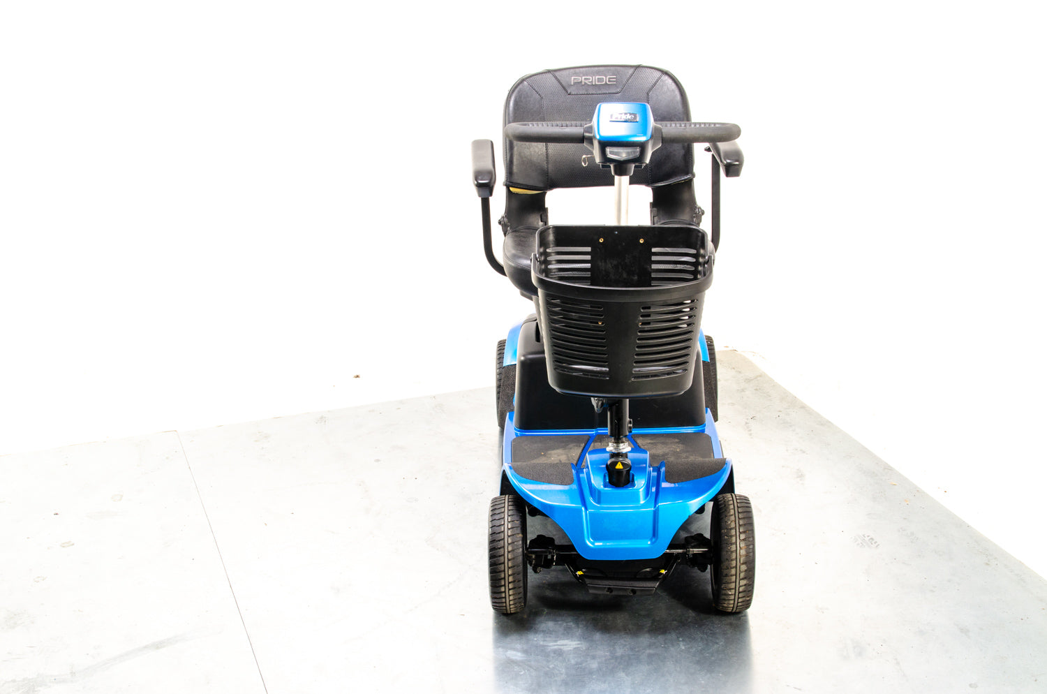 Pride Revo 2.0 4mph Used Mobility Scooter Transportable Boot Suspension Blue
