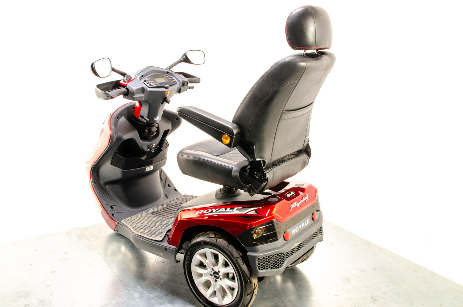 Drive Royale 3 8mph Large Comfort Class 3 Mobility Scooter Trike Red