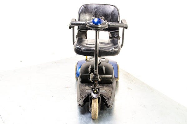 Pride Go-Go Elite Traveller LX 3 Used Mobility Scooter Boot Lightweight Travel Transportable Blue 13558