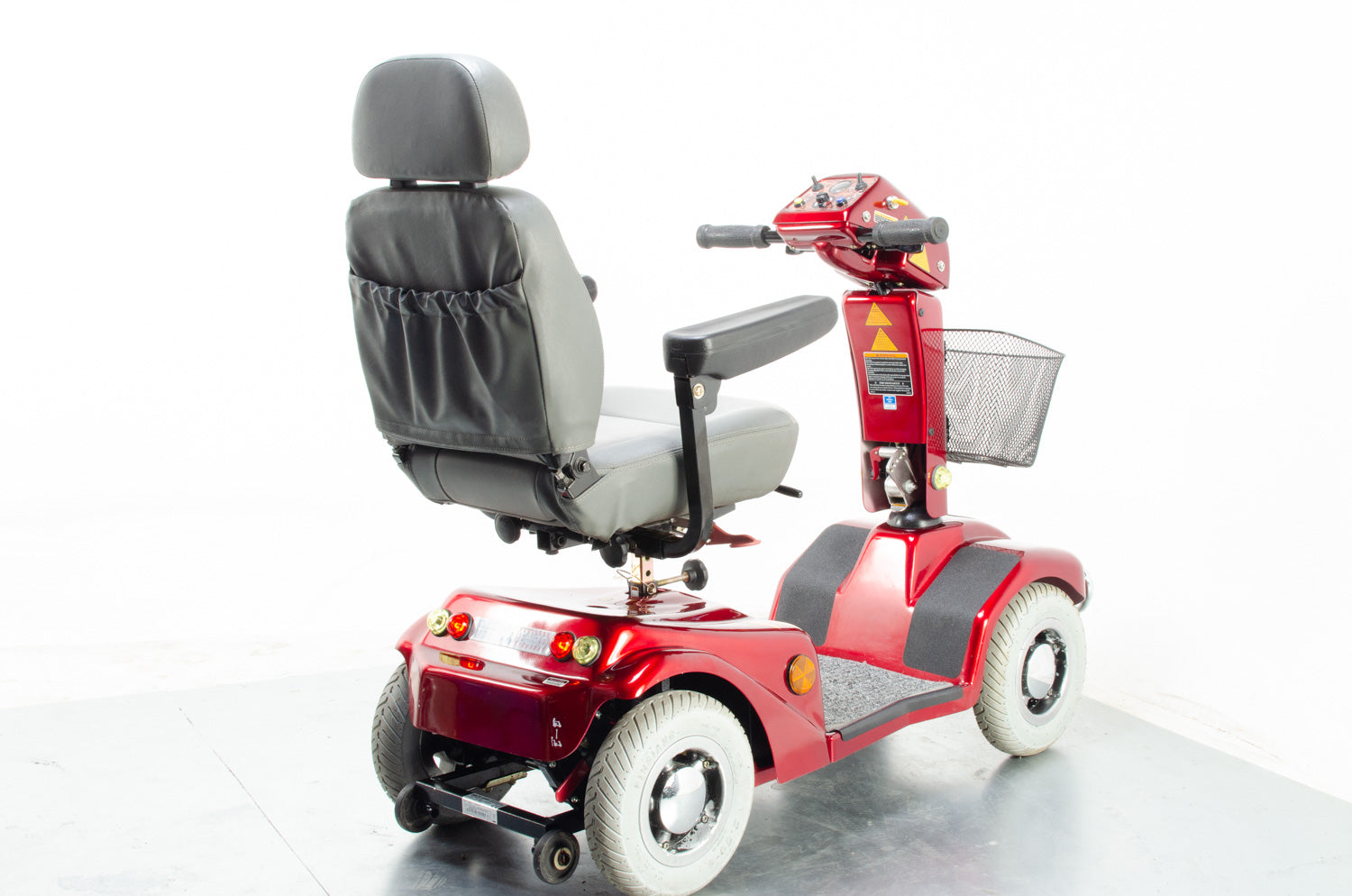 2014 Rascal 388XL 6mph Mid Size Comfort Electric Mobility Scooter in Red