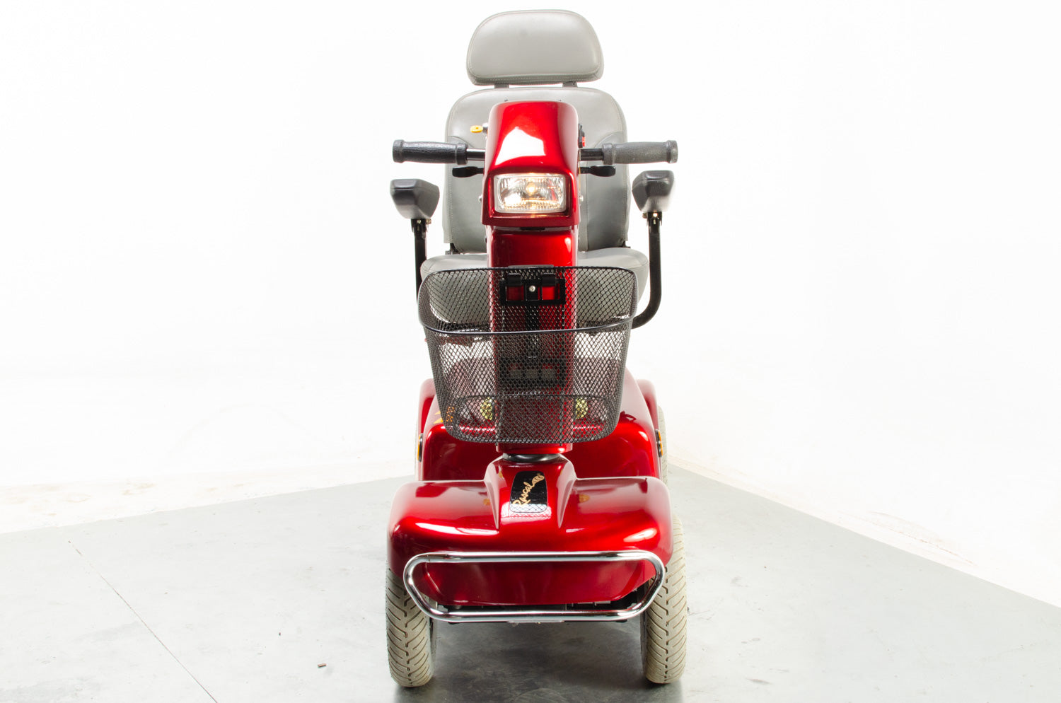 2014 Rascal 388XL 6mph Mid Size Comfort Electric Mobility Scooter in Red