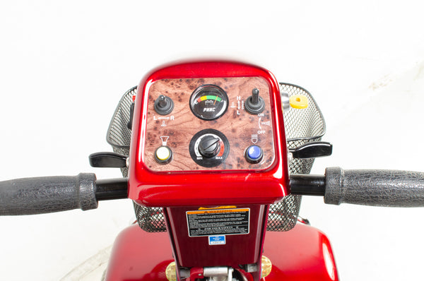 2014 Rascal 388XL 6mph Mid Size Comfort Electric Mobility Scooter in Red