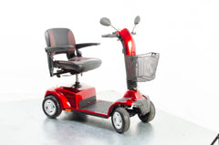 2013 Monarch Multi Electric Mobility Scooter Used Second Hand 4mph Mid Size Pavement in Red