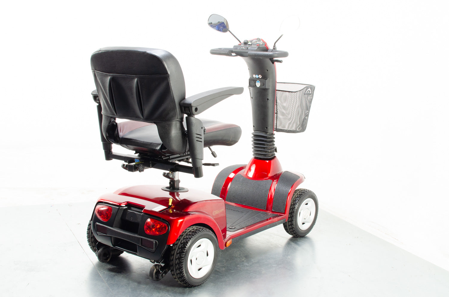 2013 Monarch Multi Electric Mobility Scooter Used Second Hand 4mph Mid Size Pavement in Red