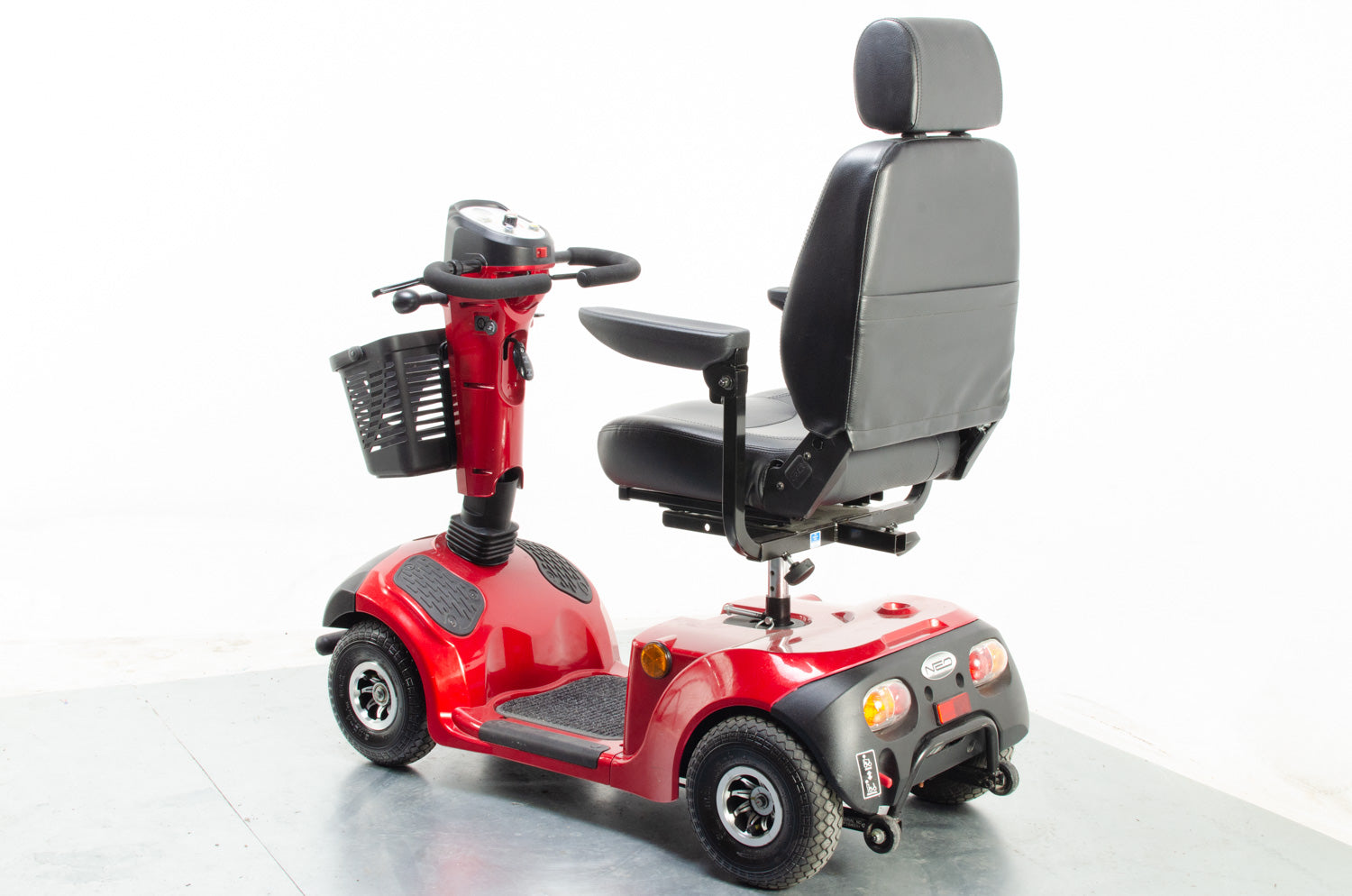 2018 Drive Neo 6 6mph Mid Size Mobility Scooter in Red