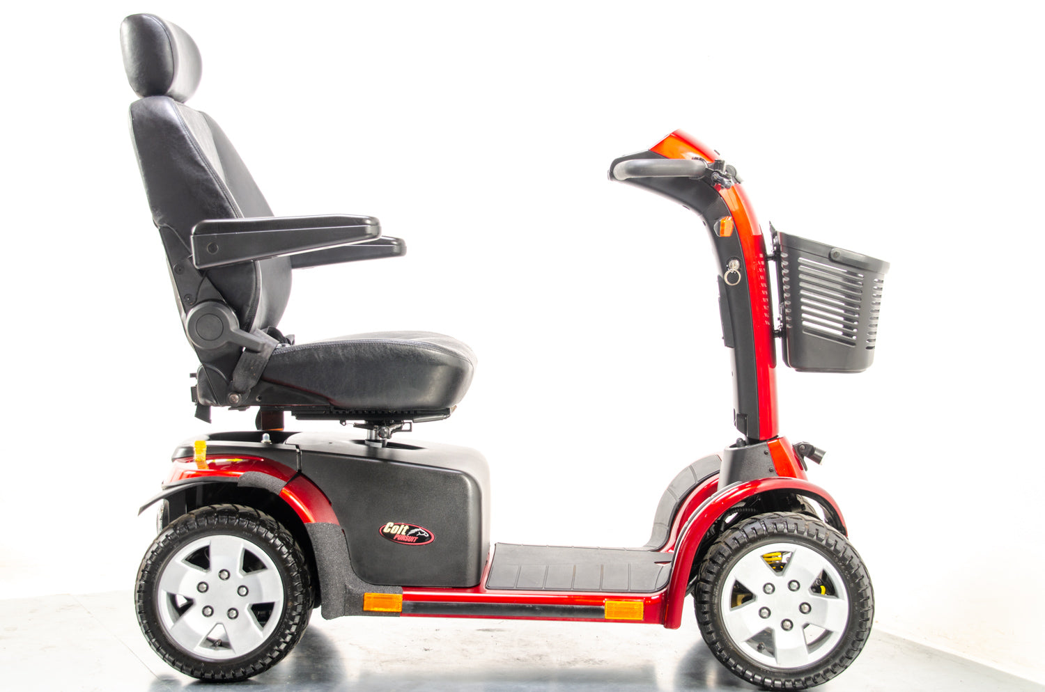 Pride Colt Pursuit Used Mobility Scooter 8mph All-Terrain Transportable Large Off-Road Road Legal Red 13566 Secondary image