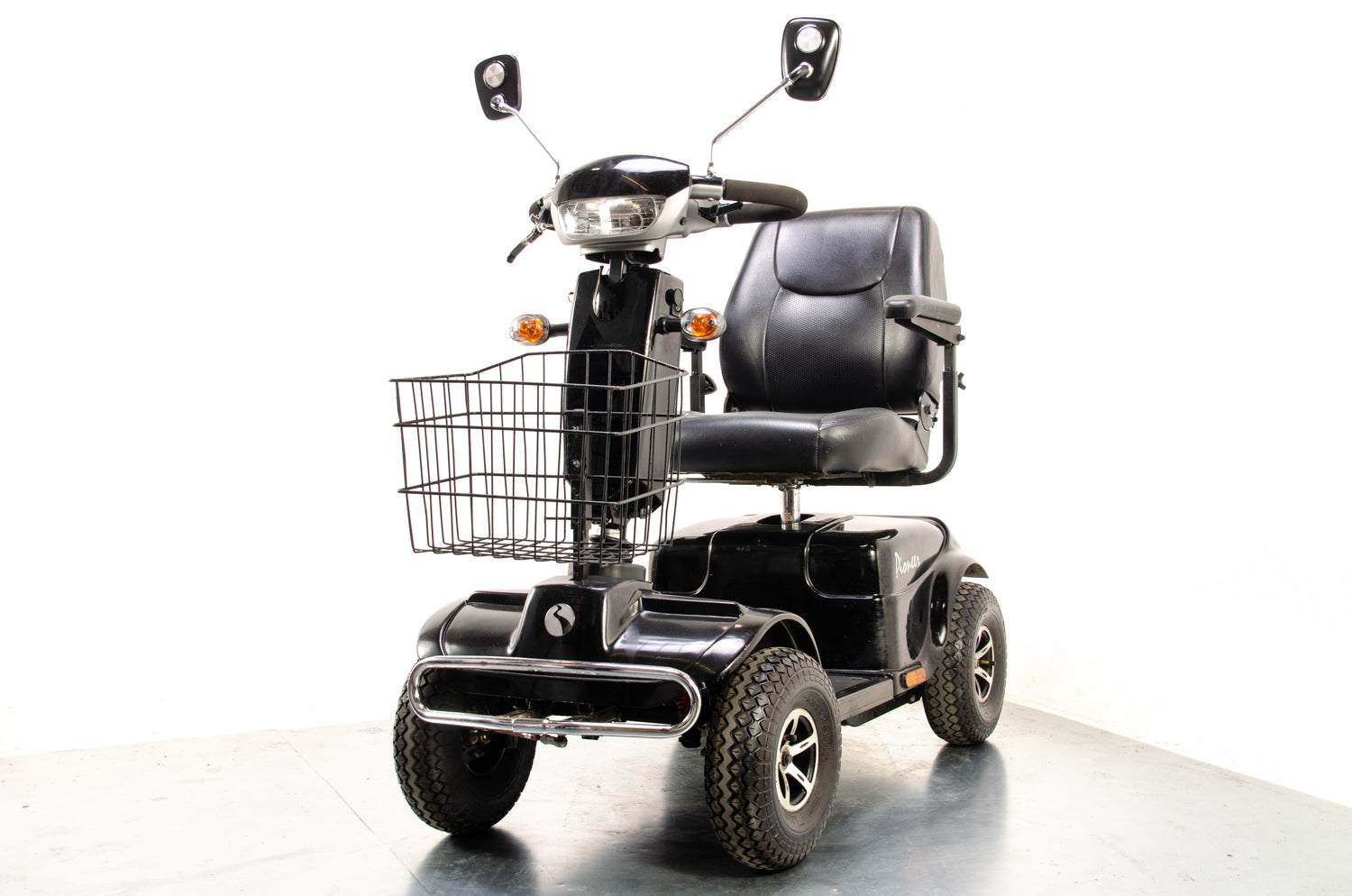 Rascal Pioneer Used Electric Mobility Scooter 8mph All-Terrain Suspension Off-Road Black 13997