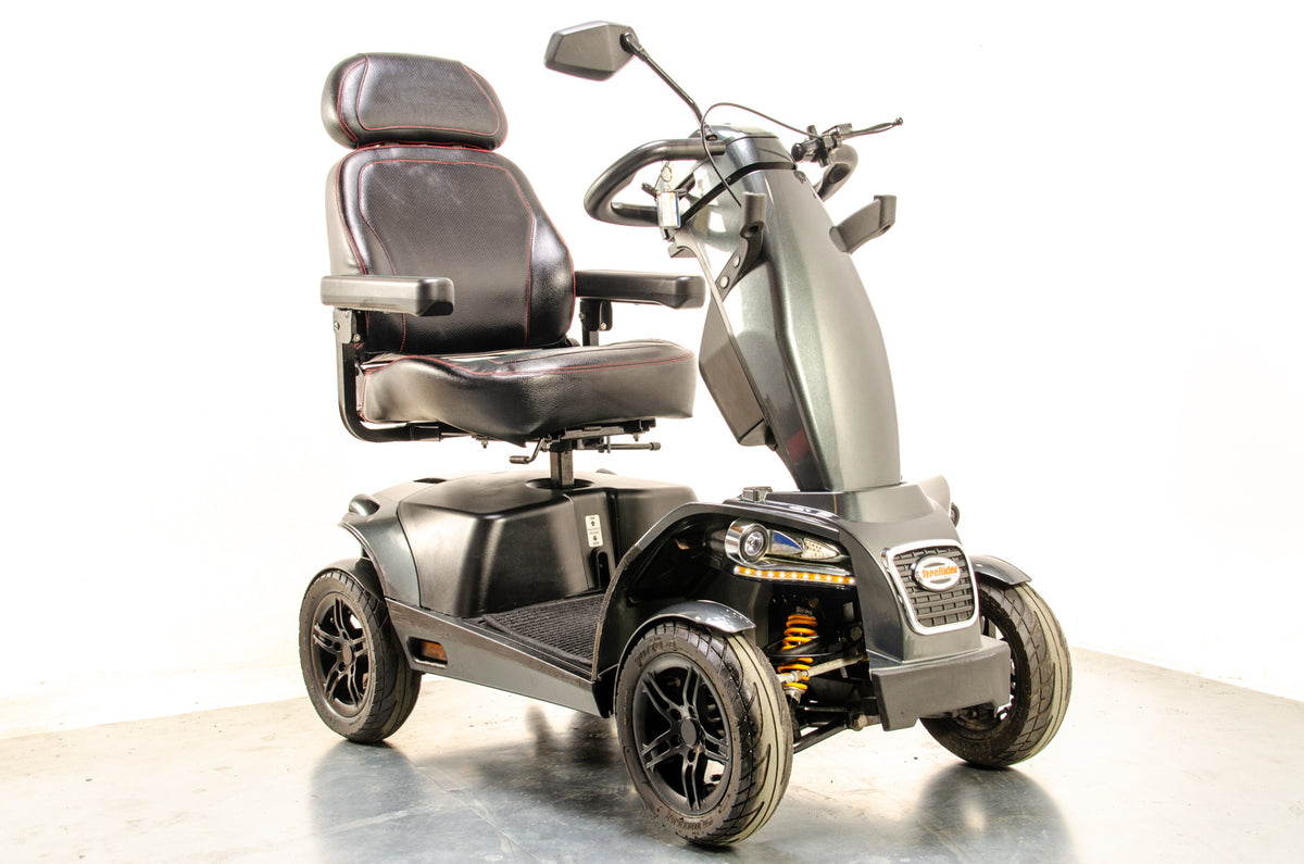 Freerider FR1 Used Electric Mobility Scooter 8mph Suspension Large Road Grey 13523