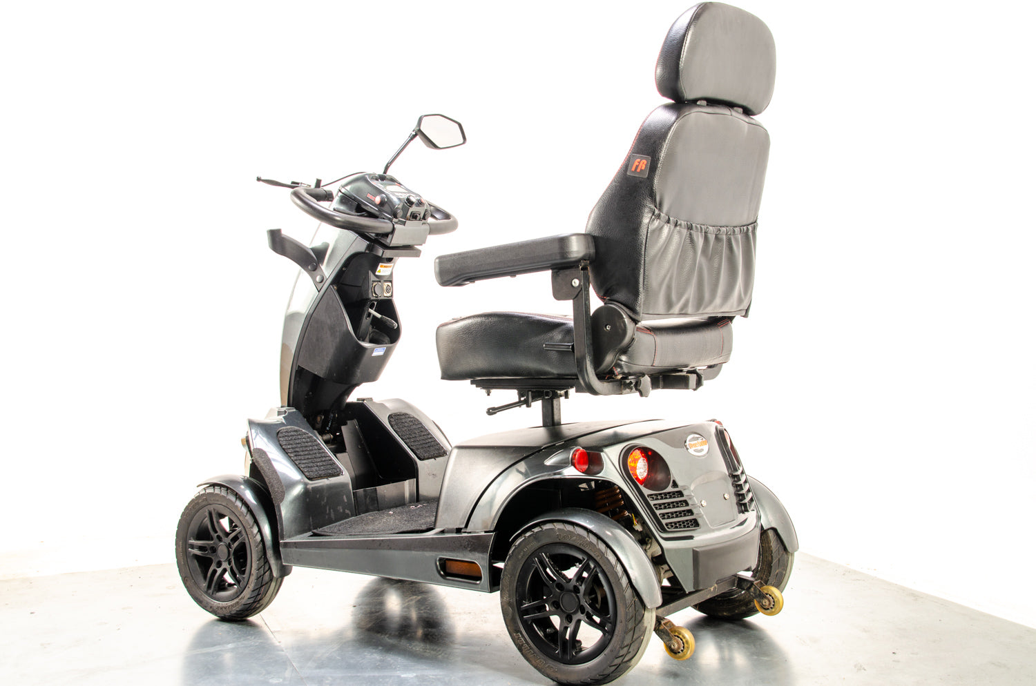 Freerider FR1 Used Electric Mobility Scooter 8mph Suspension Large Road Grey 13523