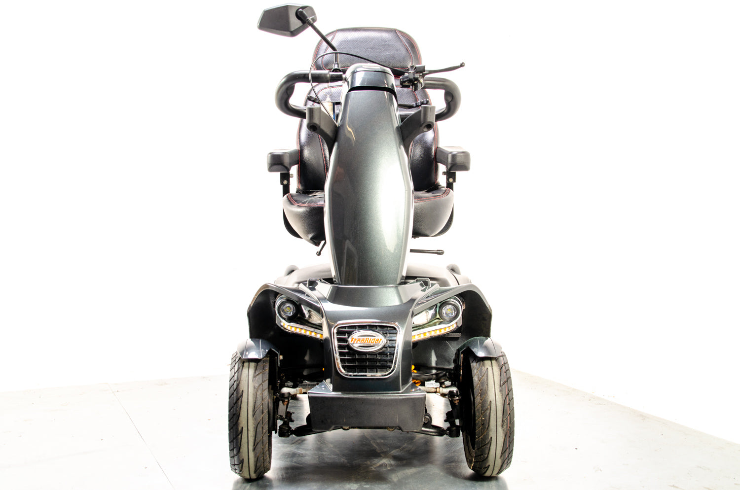 Freerider FR1 Used Electric Mobility Scooter 8mph Suspension Large Road Grey 13523