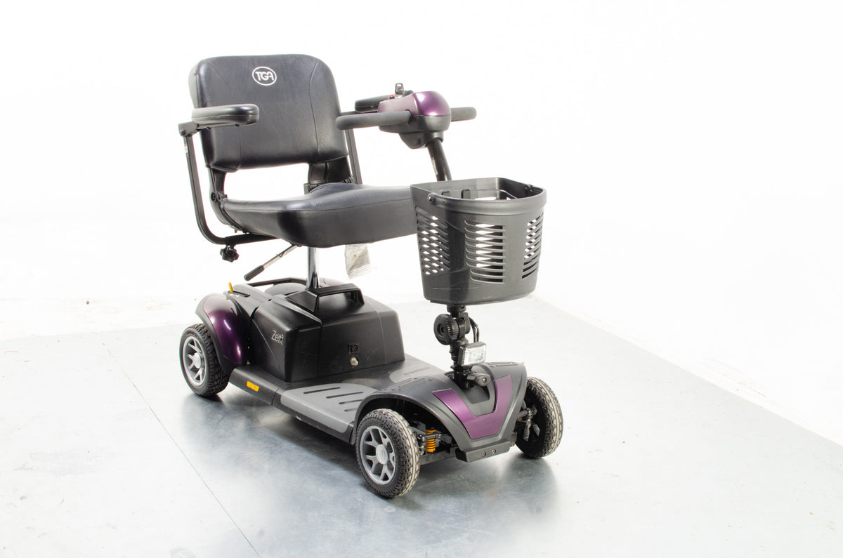 TGA Zest 4mph Small Transportable 18Ah (22Ah Upgrade) Purple Main image
