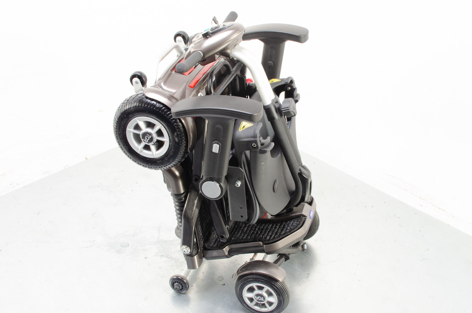 2018 TGA Minimo Plus 4 Compact Folding 4mph Mobility Scooter in Bronze Secondary image