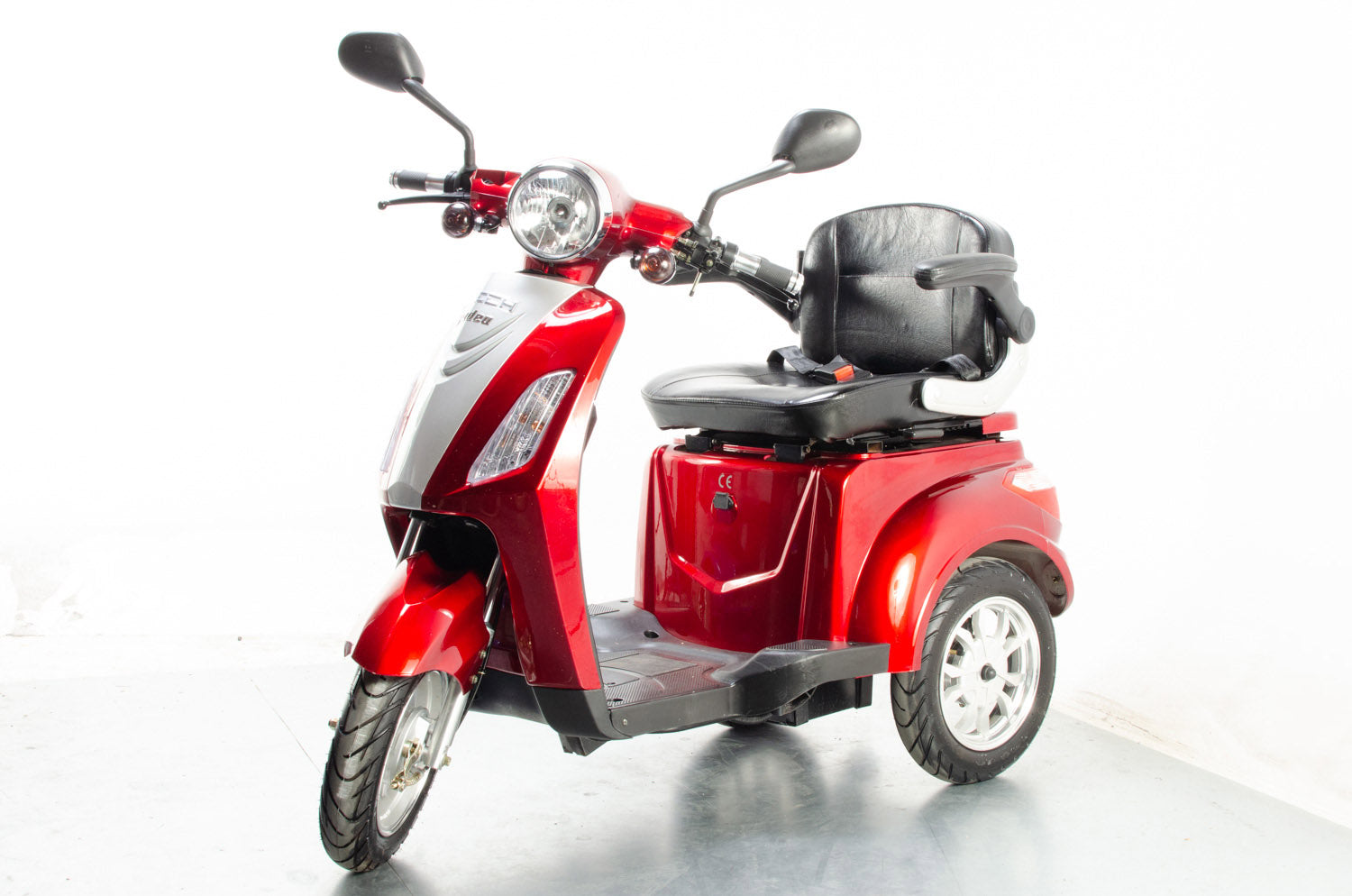 2019 ZTECH ZT-15 3 Wheel Electric Mobility Scooter 16mph Red