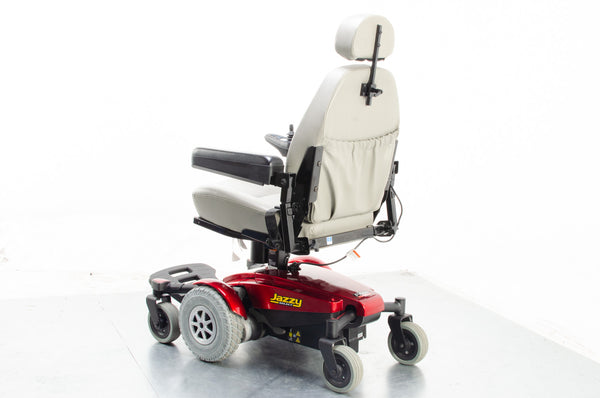 2016 Pride Jazzy Select 6 4mph MWD Powered Wheelchair Electric Raiser in Red