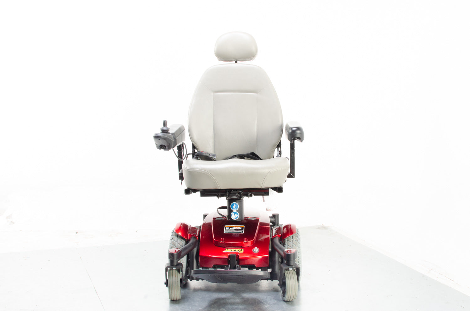 2016 Pride Jazzy Select 6 4mph MWD Powered Wheelchair Electric Raiser in Red