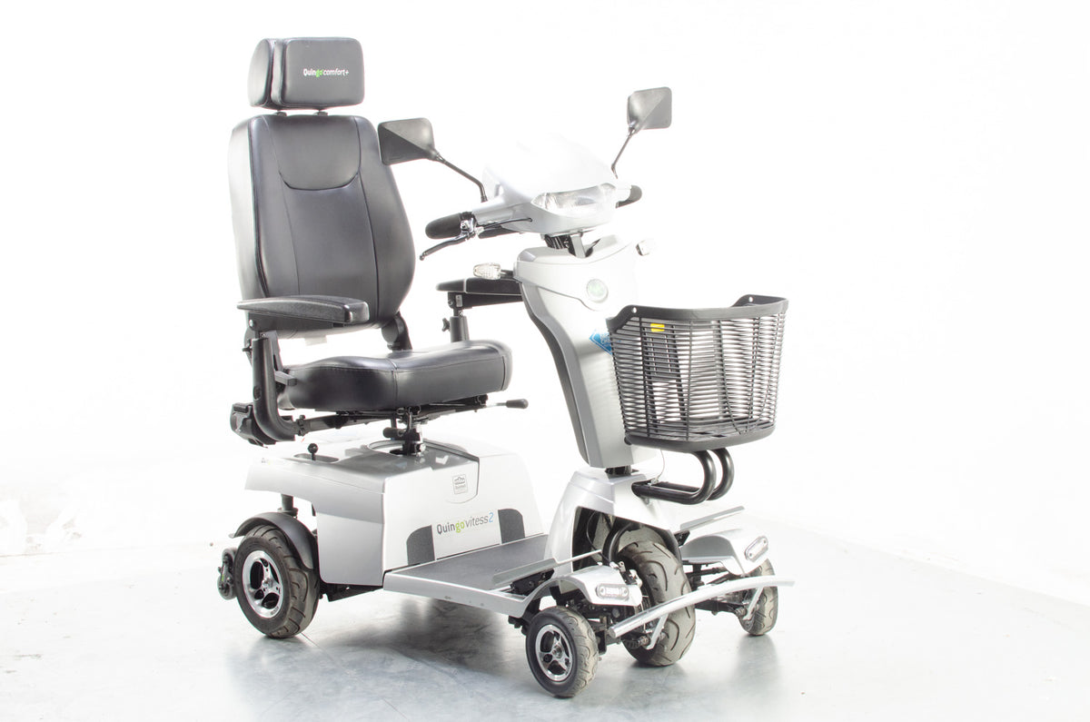 2017 Quingo Vitess 2 8mph 5 Wheel Large Mobility Scooter