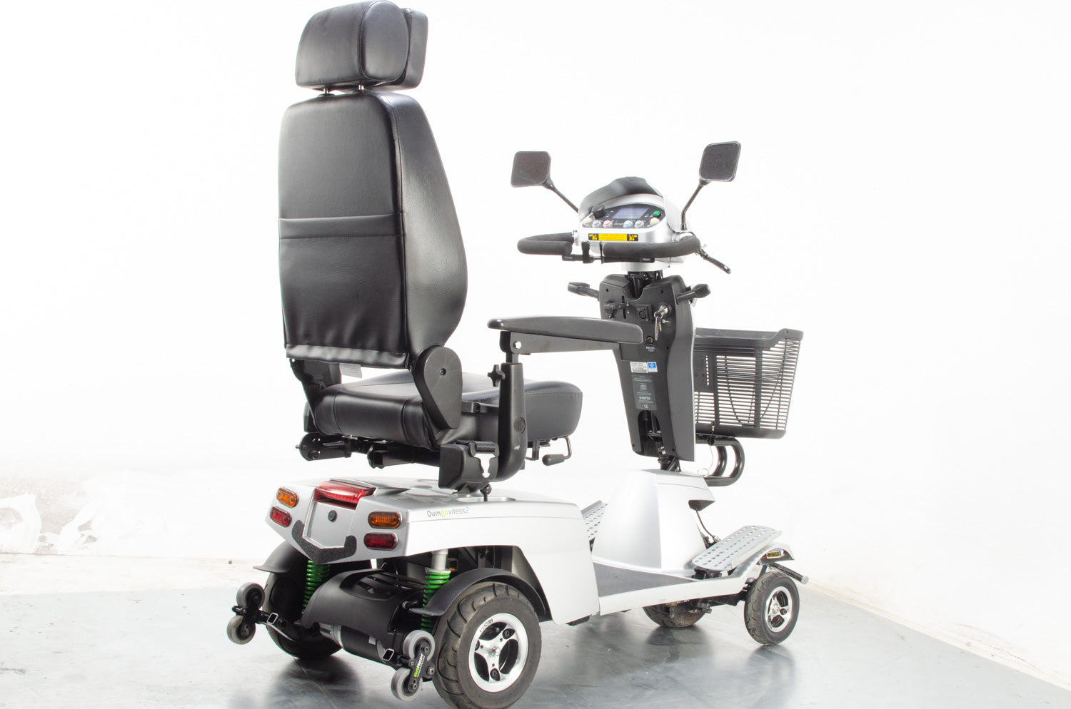 2017 Quingo Vitess 2 8mph 5 Wheel Large Mobility Scooter