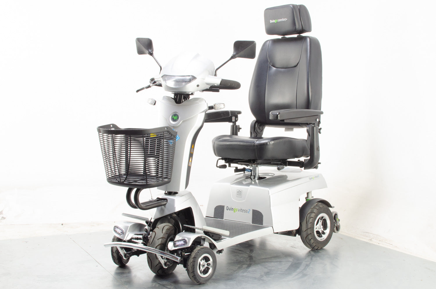 2017 Quingo Vitess 2 8mph 5 Wheel Large Mobility Scooter