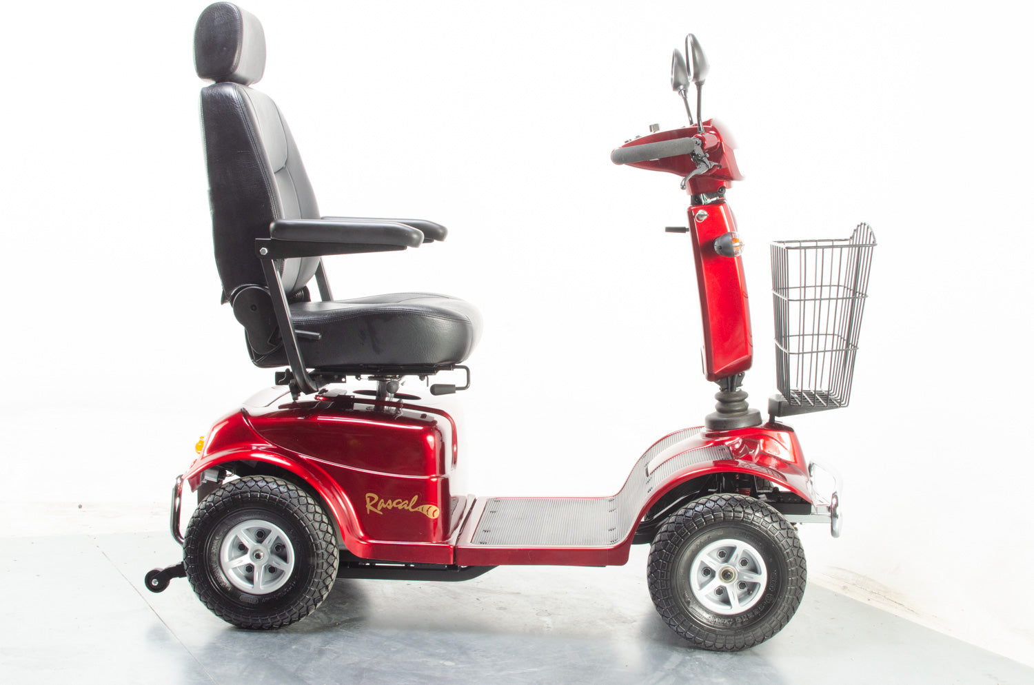 2011 Rascal Voyager 329LE Electric Mobility Scooter Used Second Hand 8mph Large Size Red