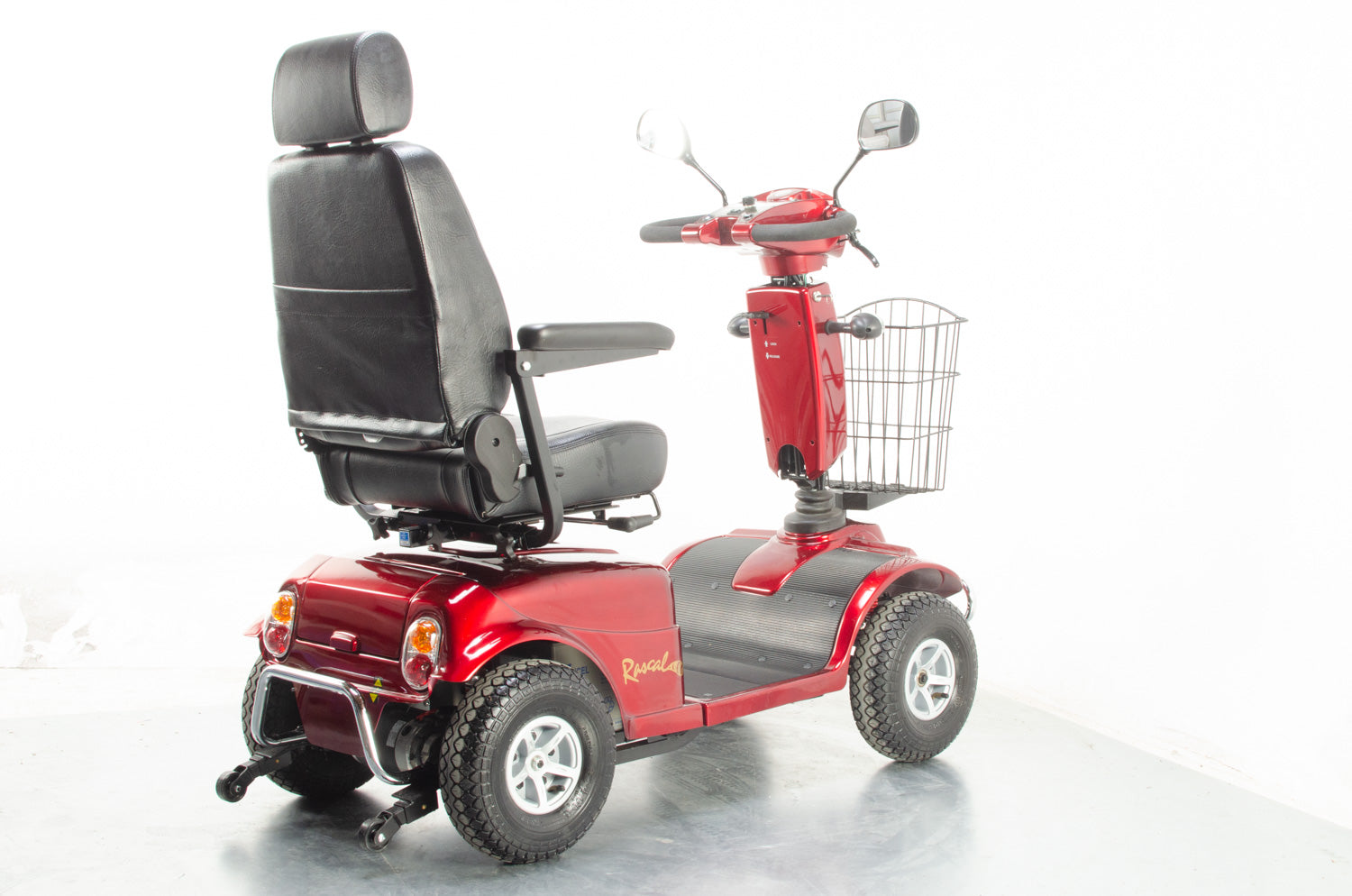 2011 Rascal Voyager 329LE Electric Mobility Scooter Used Second Hand 8mph Large Size Red