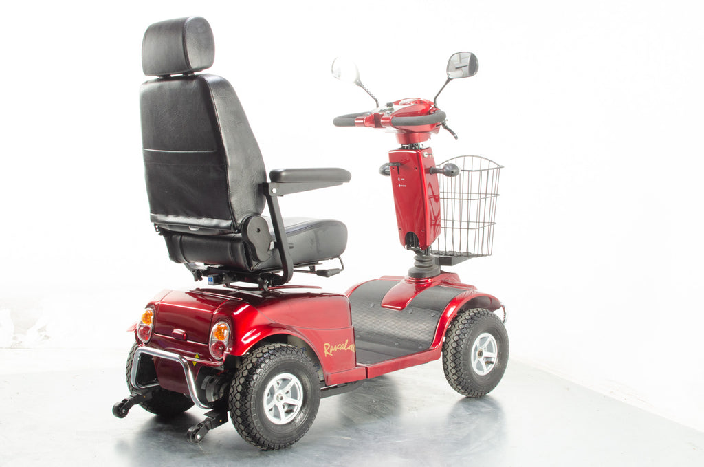 2011 Rascal Voyager 329LE Electric Mobility Scooter Used Second Hand 8mph Large Size Red
