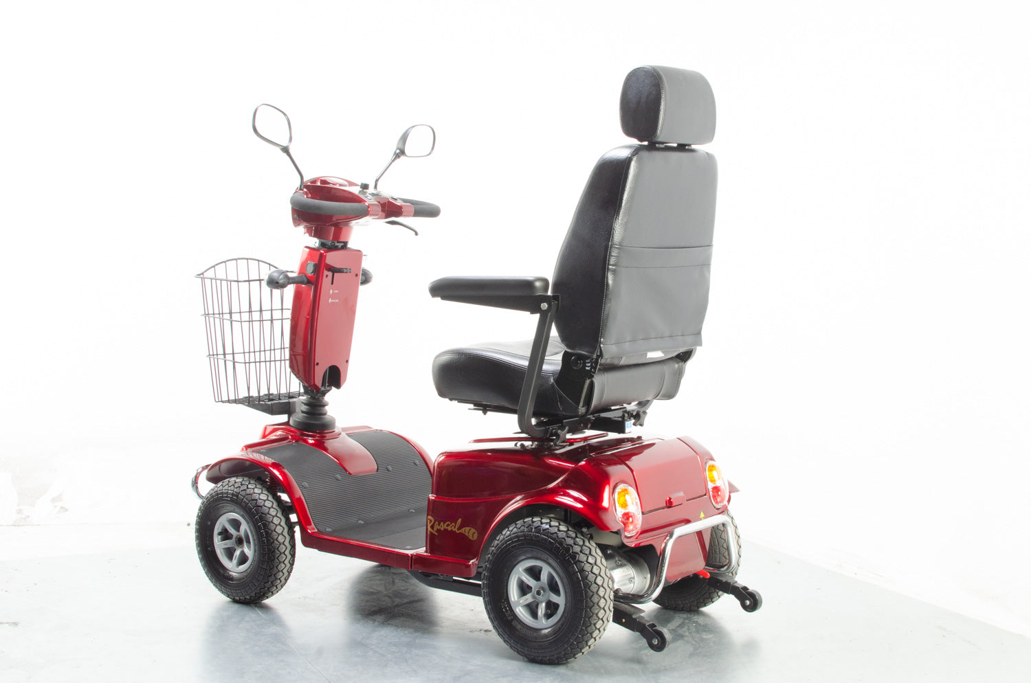 2011 Rascal Voyager 329LE Electric Mobility Scooter Used Second Hand 8mph Large Size Red