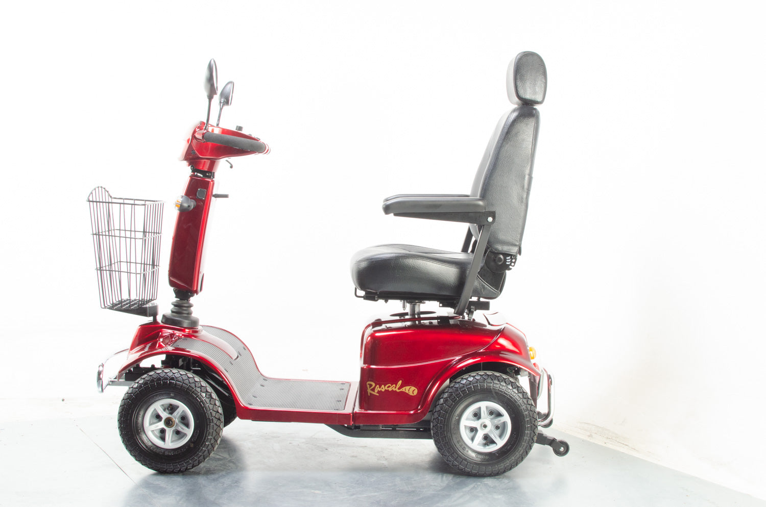 2011 Rascal Voyager 329LE Electric Mobility Scooter Used Second Hand 8mph Large Size Red