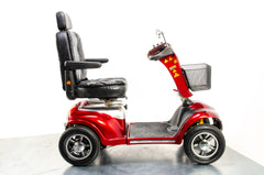 Shoprider Cordoba Off-Road All-Terrain Used Mobility Scooter Large 8mph Roma Red 13466