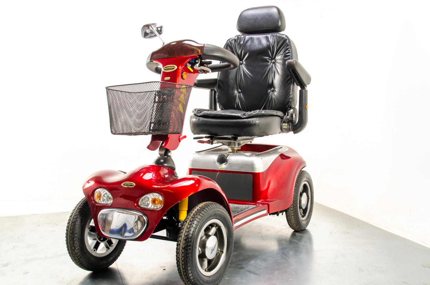 Shoprider Cordoba Off-Road All-Terrain Used Mobility Scooter Large 8mph Roma Red 13466