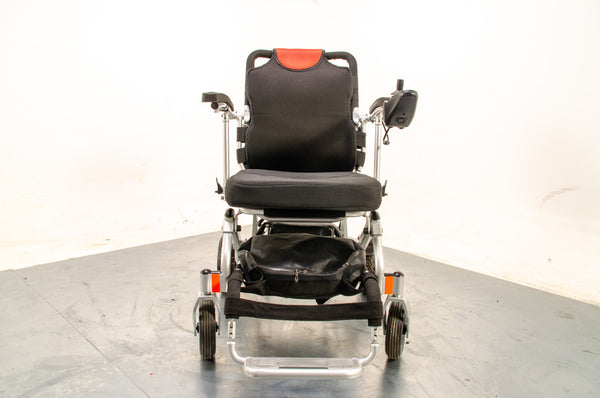 LITH-TECH Compact Electric Folding Wheelchair Powerchair Used Lightweight Aluminium Lithium