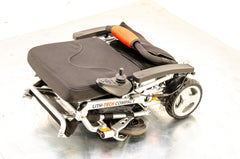LITH-TECH Compact Electric Folding Wheelchair Powerchair Used Lightweight Aluminium Lithium