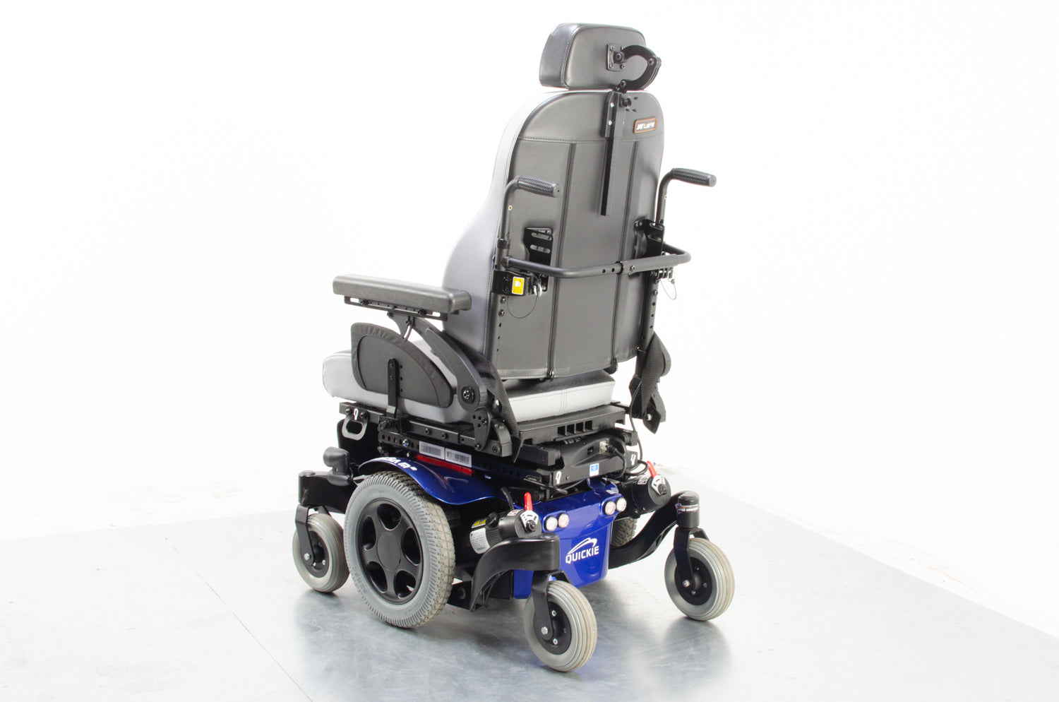 2017 Quickie Salsa M2 6mph Powered Wheelchair Electric Tilt Sunrise Medical Powerchair in Blue