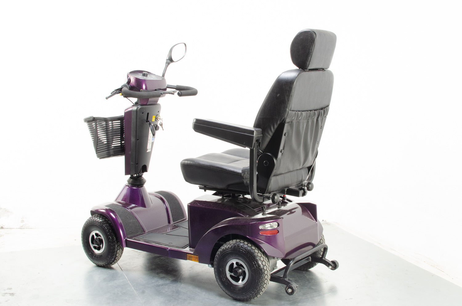 2018 Sunrise Medical Sterling S425 Electric Mobility Scooter Used Second Hand 8mph Mid Size Holographic Purple