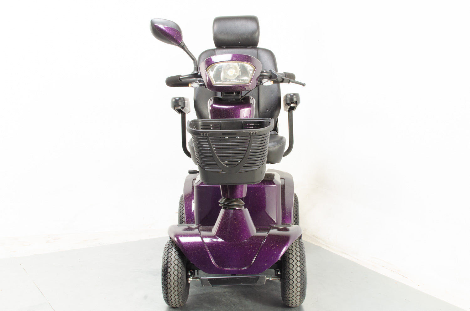 2018 Sunrise Medical Sterling S425 Electric Mobility Scooter Used Second Hand 8mph Mid Size Holographic Purple