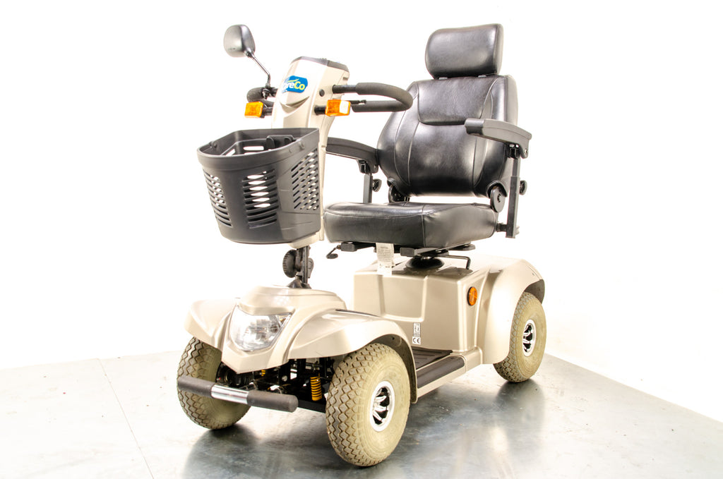 CareCo Titan 6 Mph Used Mobility Scooter Road Pavement Gold
