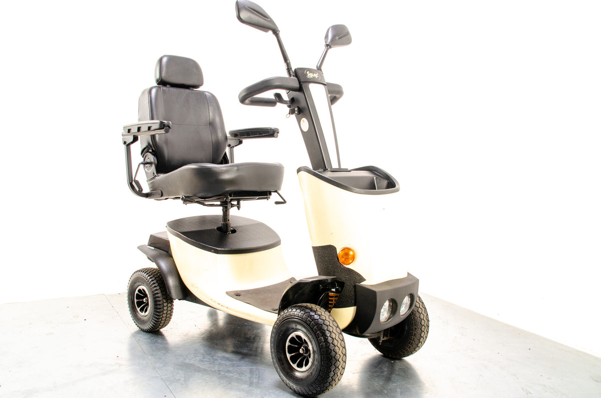 2014 Solax Buggie from Monarch 6mph Midsize Mobility Scooter in Cream White