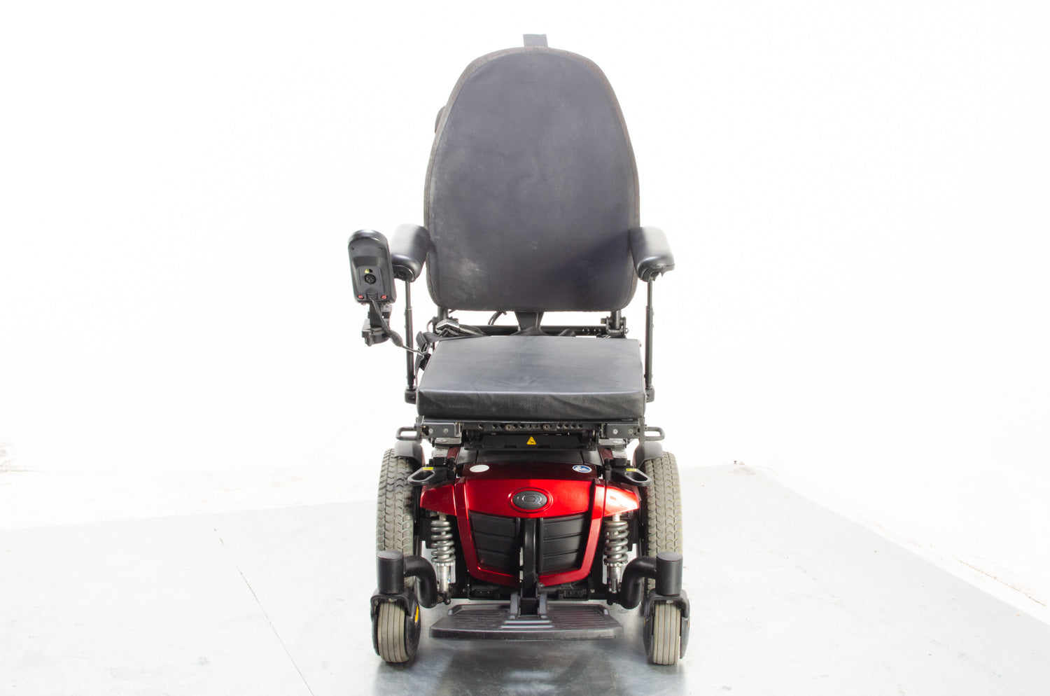 2015 Pride Quantum Q6 Edge Electric Wheelchair Powerchair Power Tilt Recline 4mph Used Red